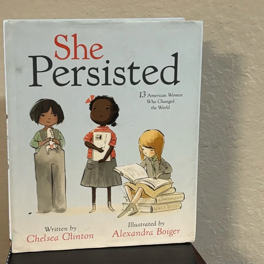 She Persisted (Children's Book) - Light Blue & White Cover